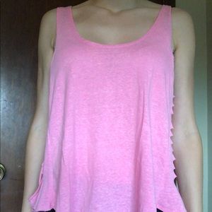 Cute light pink crop top NWT